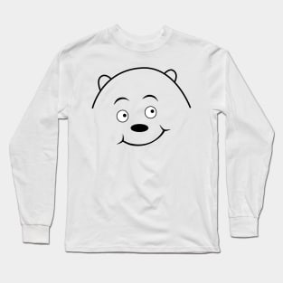 Smiling grizzly Long Sleeve T-Shirt